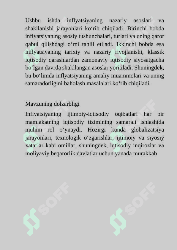 Inflyatsiyaning ijtimoiy-iqtisodiy oqibatlari 3