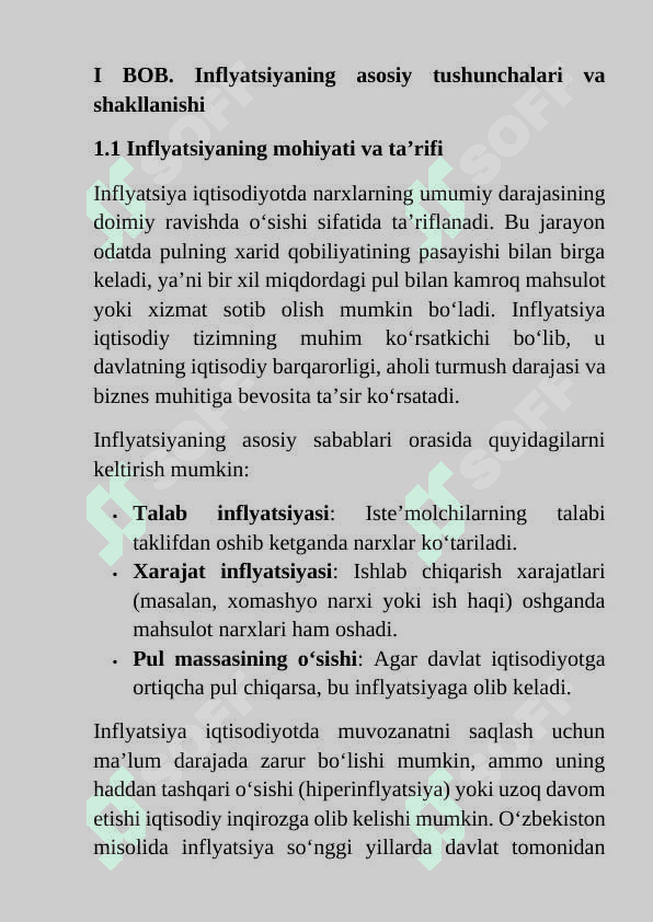 Inflyatsiyaning ijtimoiy-iqtisodiy oqibatlari 5
