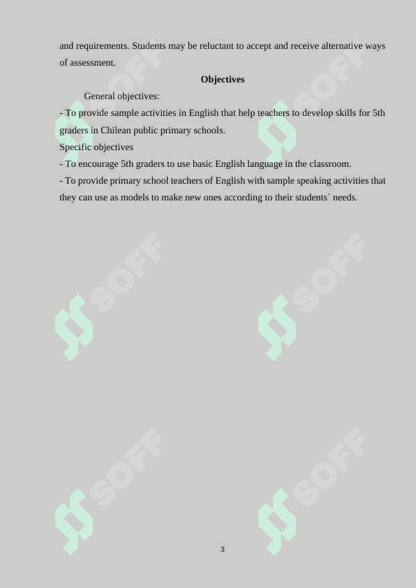 DESIGNING A TEST AND ITS ELICITATION TECHNIQUES 3