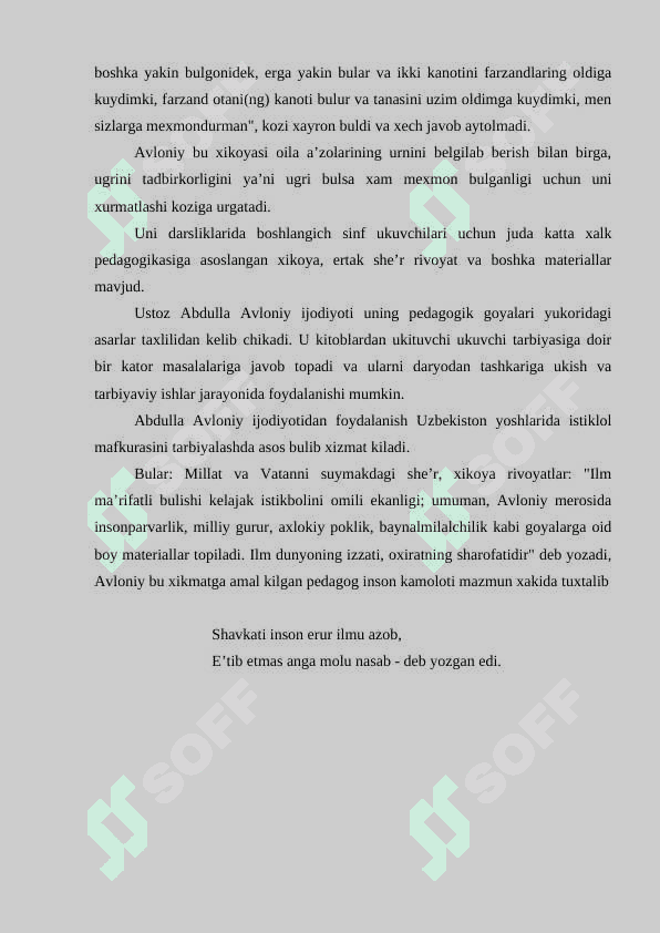 Abdulla Avloniy asarlarida tarbiya mazmuni 8