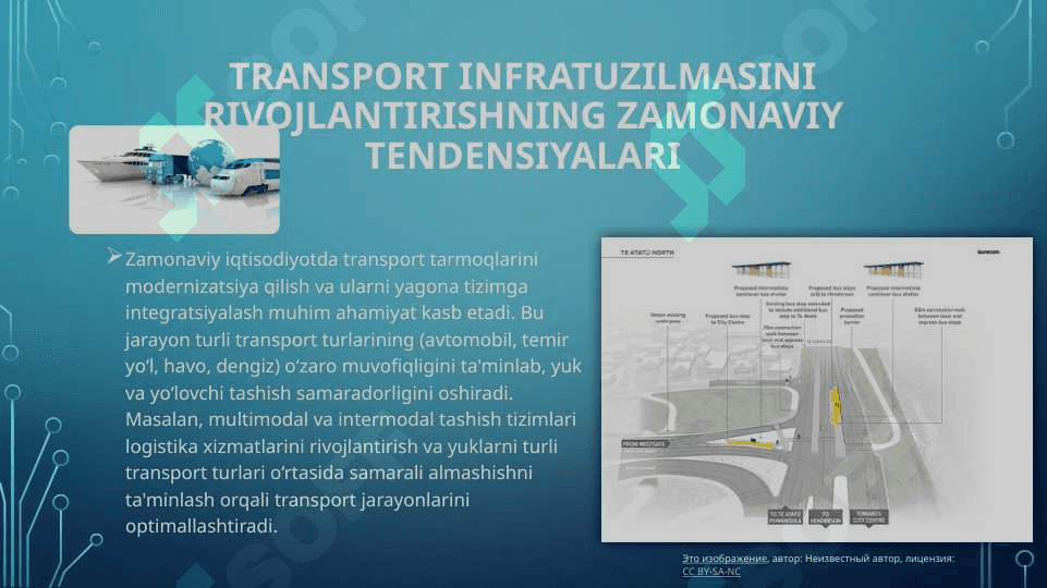 Tovarlar harakatining xalqaro transport infratuzilmasini yaratish 7