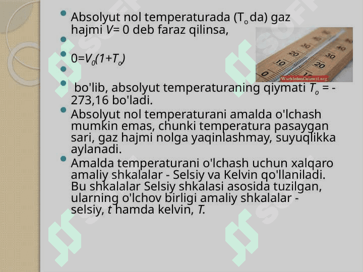 Arxitektura-qurilish sohasida temperaturani o’lchash vositalarining o’rni 7