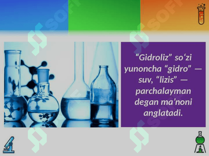 Kuchli asos va kuchsiz kislotadan hosil bolgan tuzlar gidrolizi 3