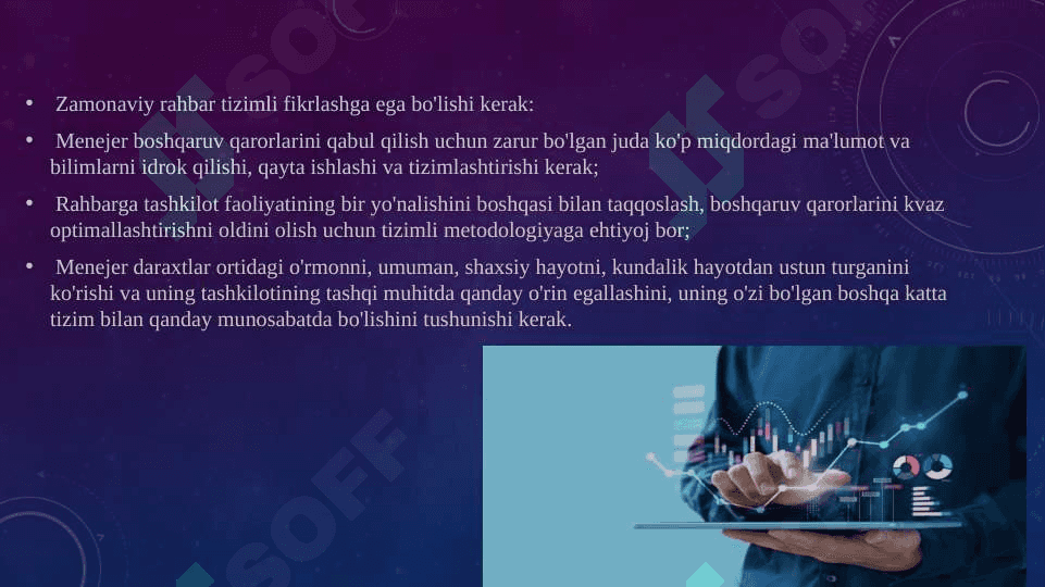 Vaziyatli yondashuv bilan bevosita boğliq tizimli yondashuvlar 4