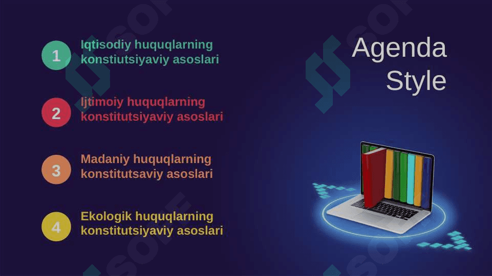 Iqtisodiy, ijtimoiy, madaniy va ekologik huquqlarning konstitutsiyaviy asoslariIqtisodiy, ijtimoiy, madaniy va ekologik huquqlarning konstitutsiyaviy asoslari 3