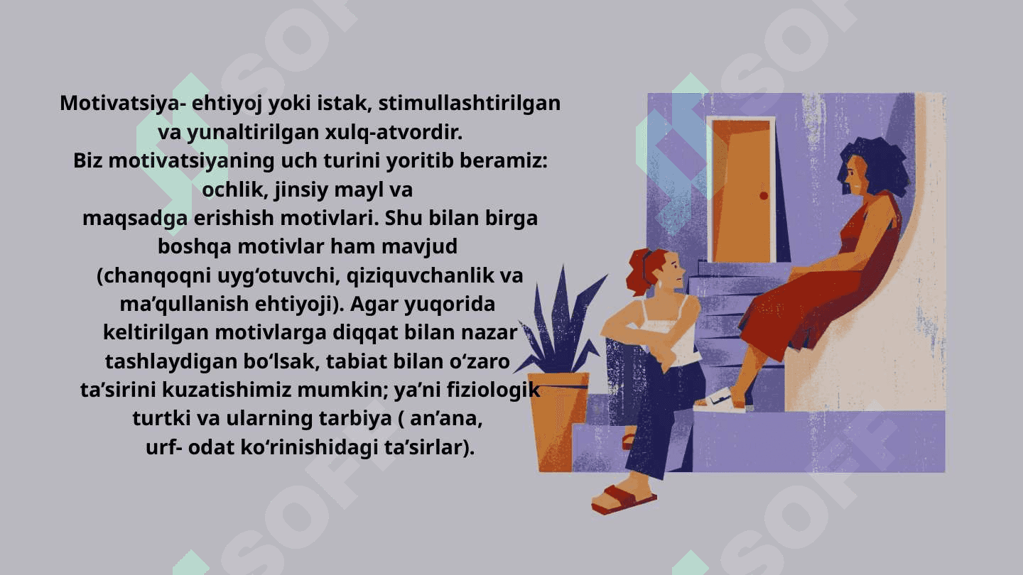 Motiv  va Motivatsiya 4