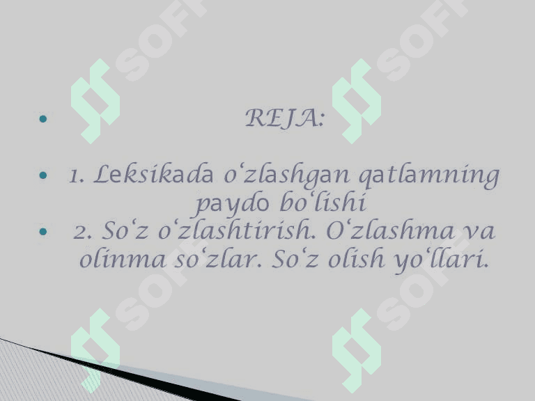 Yangi va olinma so'zlar 3