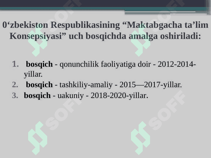 MAKTABGACHA TA’LIM KONSEPSIYASI 6