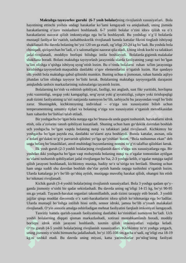 Maktabgacha ta’lim yoshidagi bolalarning tarbiyasi. O‘zbekistonda  maktabgacha ta’limning vujudga kelishi va taraqqiyot bosqichlari 3
