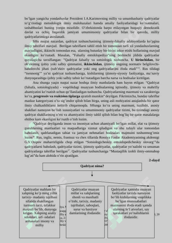 O’ZBEKISTONDA DEMOKRATIK JAMIYaT QURISHNING MILLIY VA UMUMINSONIY DEMOKRATIK TAMOYILLARI 7