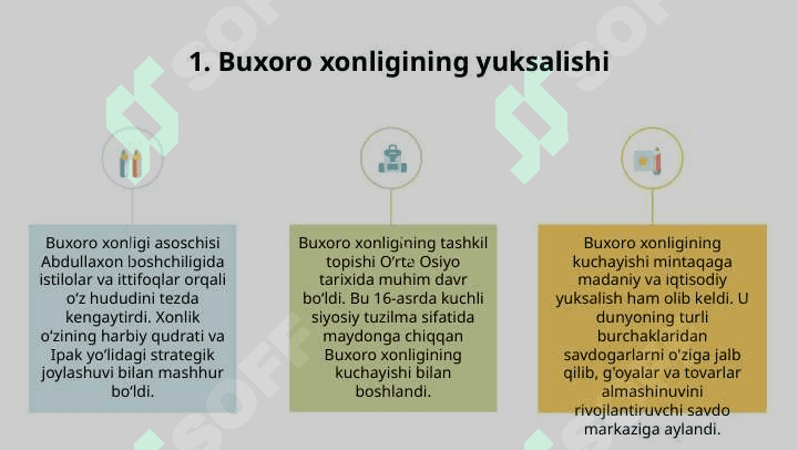Buxoro xonligi tashkil topishi 3