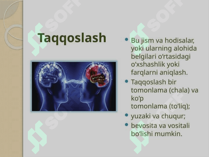 Tafakkurni tadqiq qilishning asosiy yo'nalishlari 7