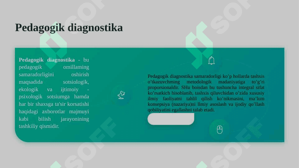Pedagogik diagnostikada samarali qo'llaniladigan metodlar 5