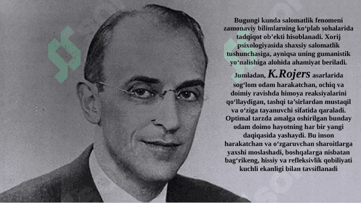 Salomatlik psixologiyasi va boshqa fanlar 7