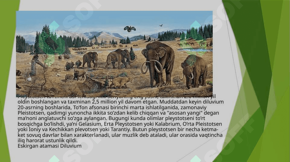Pleystotsen davri 3