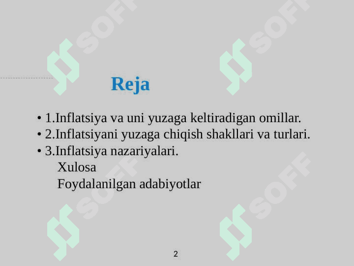 Inflatsiya va uning milliy iqtisodiyotga ta'siri 3