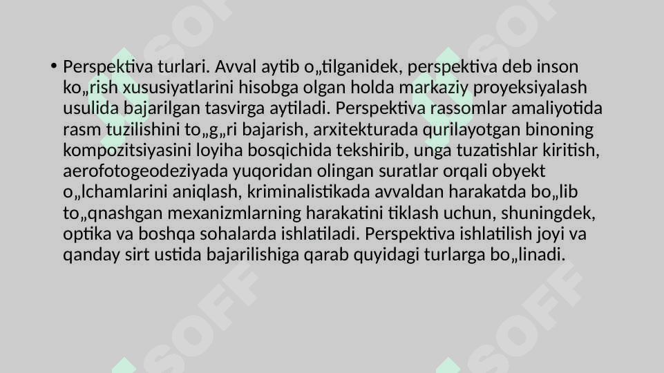 Radial-nurlar izi usuli 4