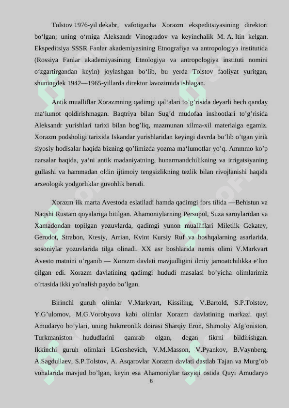 Xorazm etnografik ekspeditsiyasi 6
