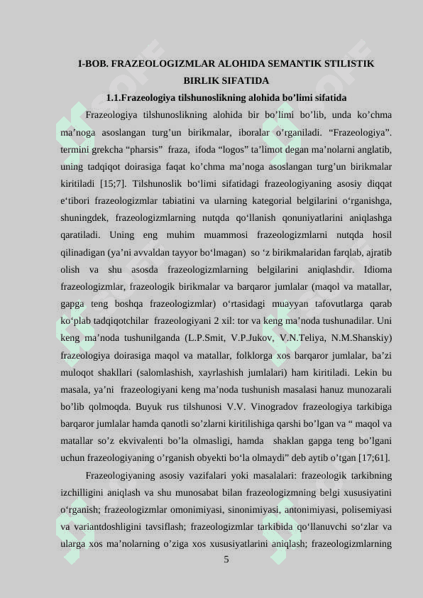 INGLIZ VA O'ZBEK TILLARIDA SINONIM, ANTONIM VA OMONIMLAR MASALALARI K.docx 5