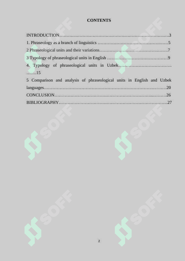 “Phraseological Units in English and Uzbek languages”   K.docx 2