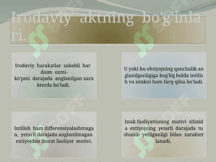 O'quvchilarda iroda sifatlarini tarbiyalash yo'llari 7