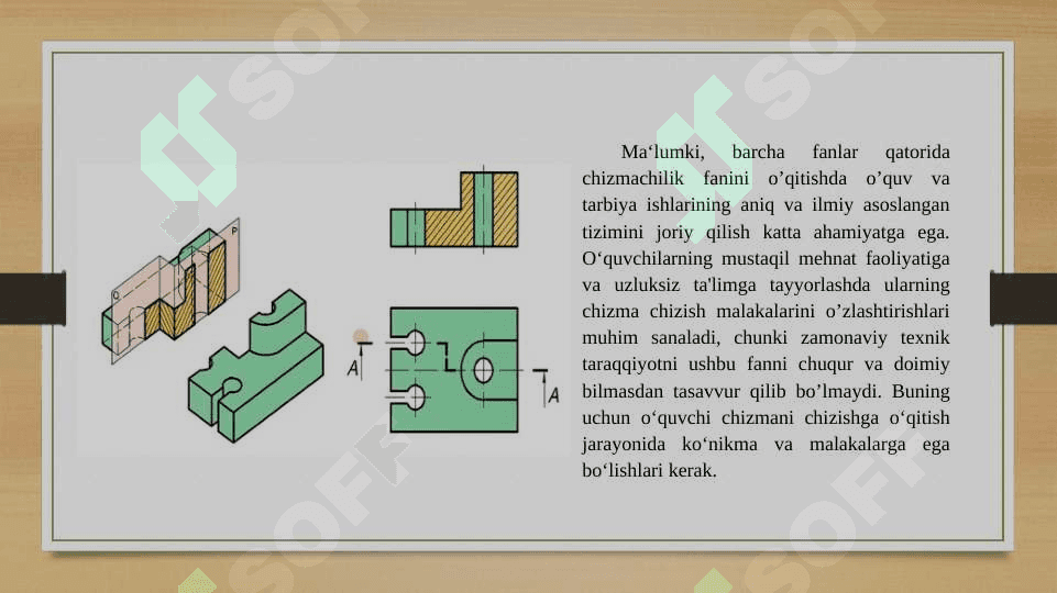 Fazoviy tasavvurni rivojlantirishga qaratilgan loyihalashga oid mashqlar bajarish 3