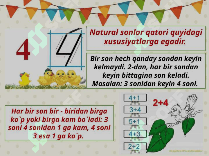 Sonlar haqida g‘oyalarni kelib chiqish 5