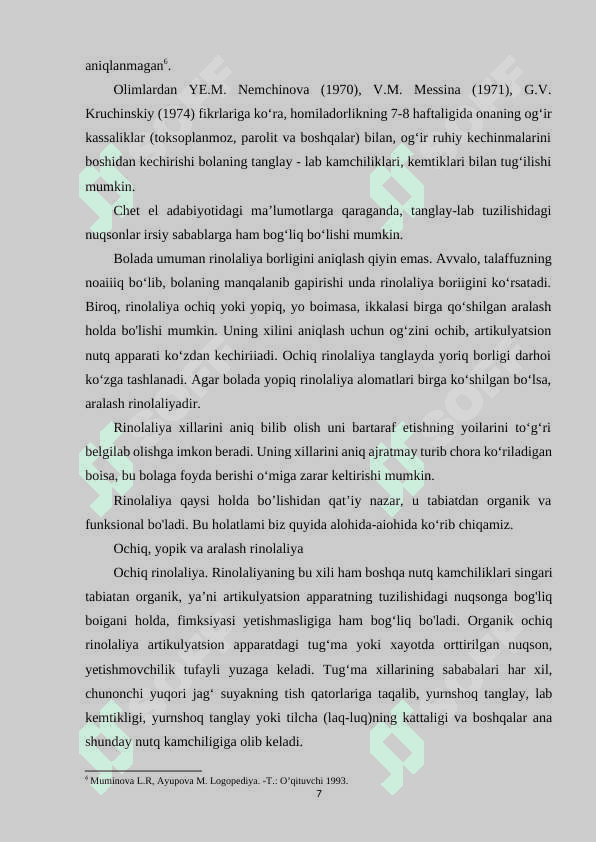 Rinolaliyada ovoz buzilishi va korreksion metodikalarni qoʻllash 7