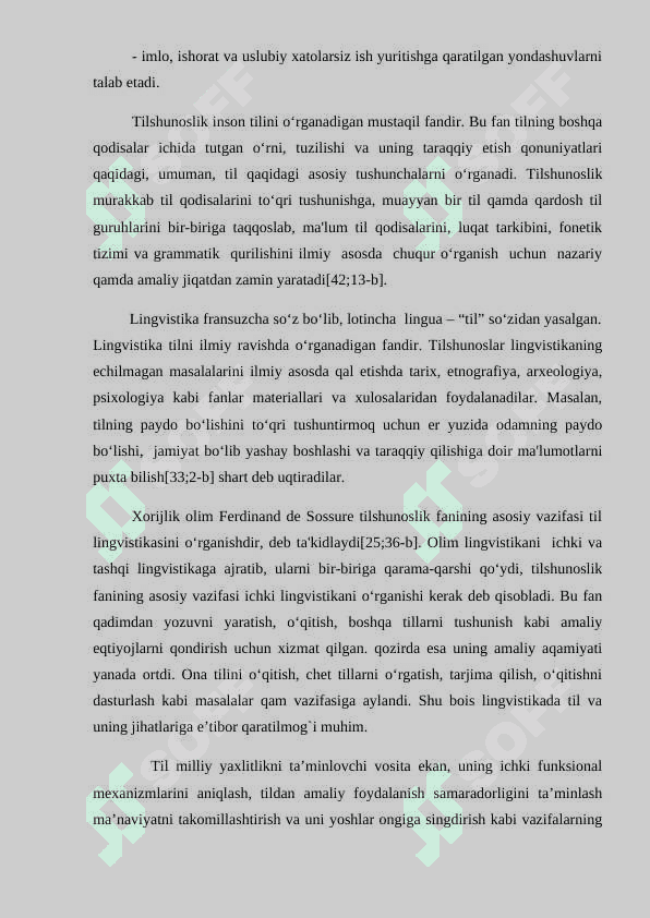 BOSHLАNG‘ICH  SINF O‘QUVCHILАRDА LINGVISTIK KOMPETENSIYАLАRNI SHАKLLАNTIRISH METODIKАSI 8