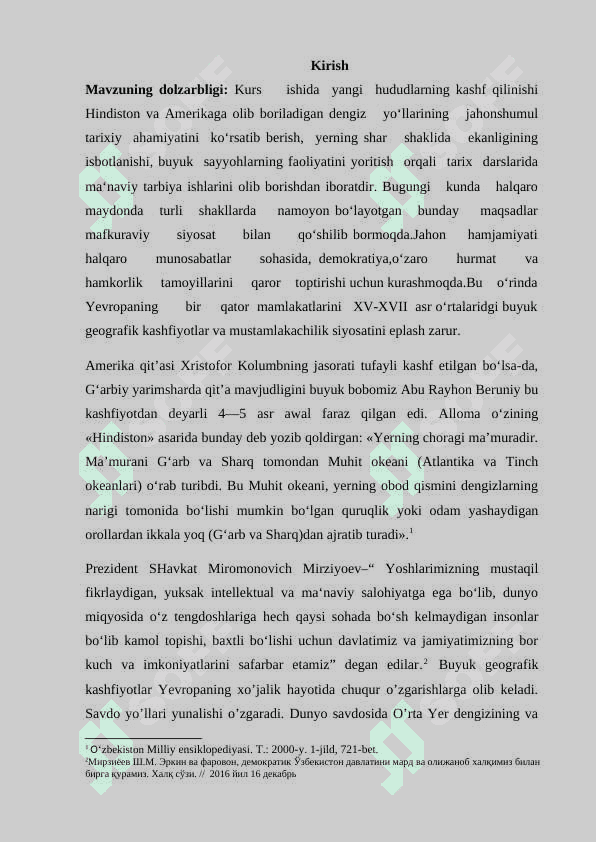 BUYUK GEOGRAFIK KASHFIYOTLARNING YEVROPA DAVLATLARI ICHUN IJTIMOIY-IQTISODIY AHAMIYATI. 3