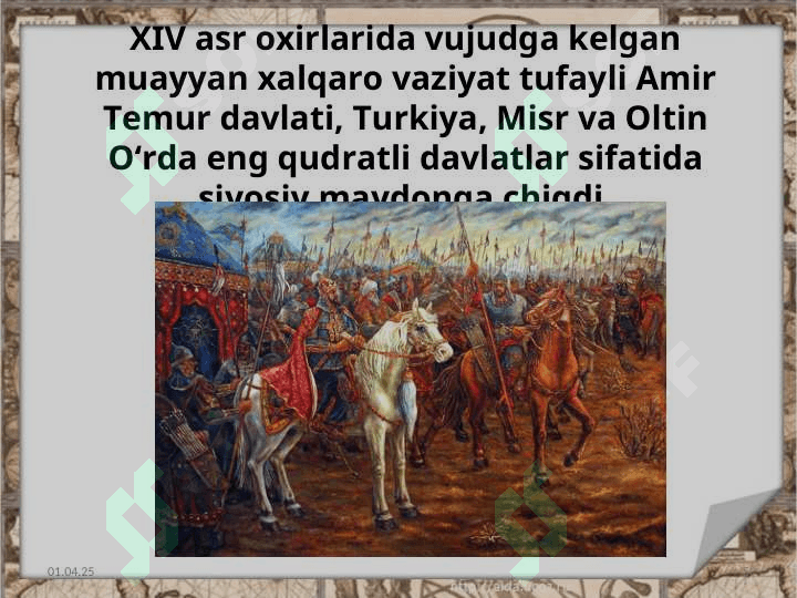 amir temurning iqtisodiy siyosati 5