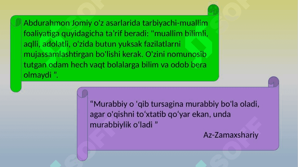 Sharq mutafakkirlarining kasbiy-pedagogik faoliyatni shakllantirishga oid qarashlari 5