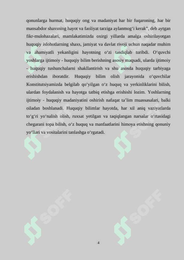 Huquqiy tarbiyada shaxs xususiyatlarini hisobga olish. 4