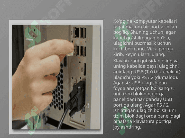 Kompyuterga qo’shimcha yangi texnik qurilmalar ulash 4