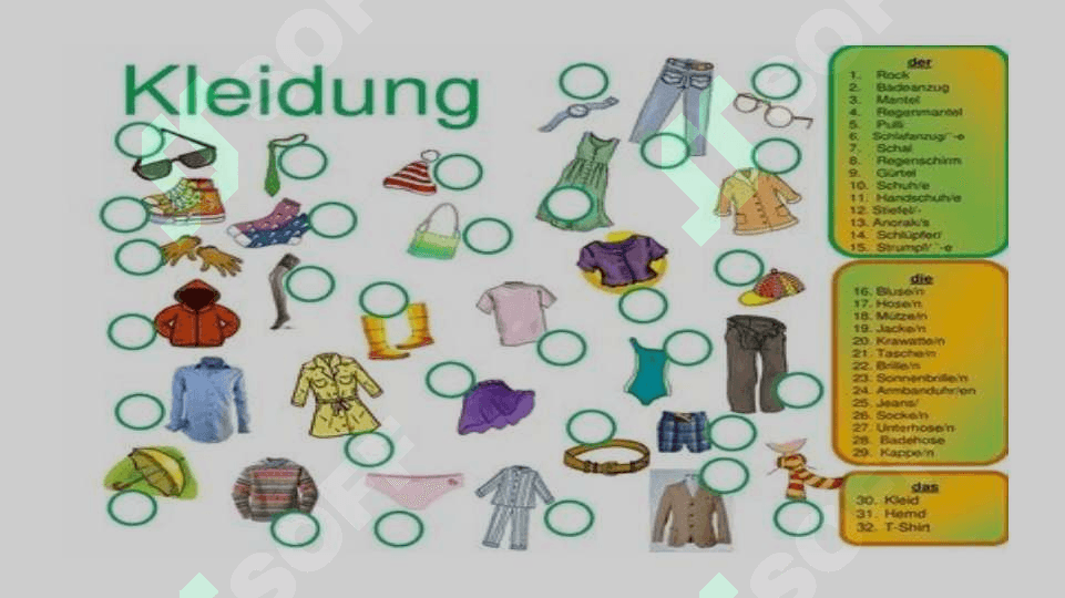DIE KLEIDUNGDIE KLEIDUNG 5