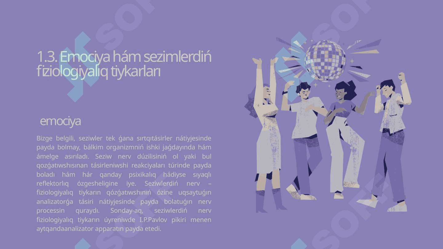 Hár qıylı emociyalar hám sezimlerdiń klassifikaciyası 7