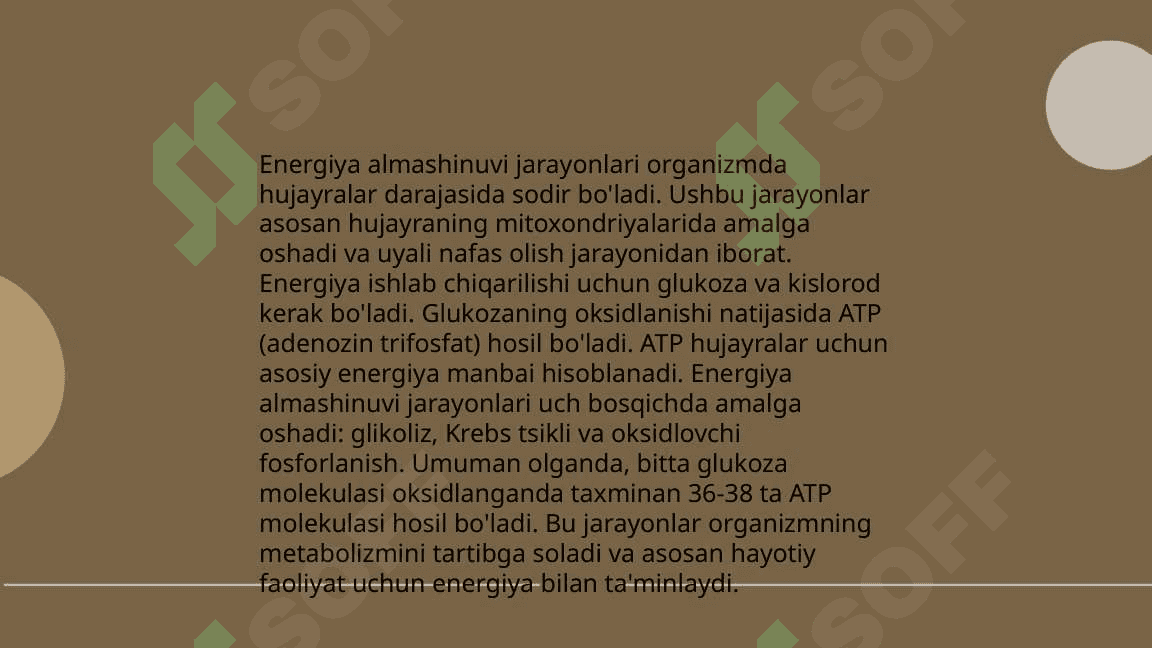 Bioenergetikaning  tibbiyotda  ahamiyati 5