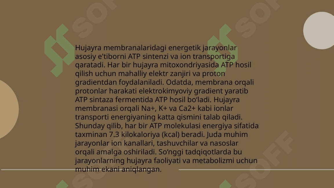 Bioenergetikaning  tibbiyotda  ahamiyati 7