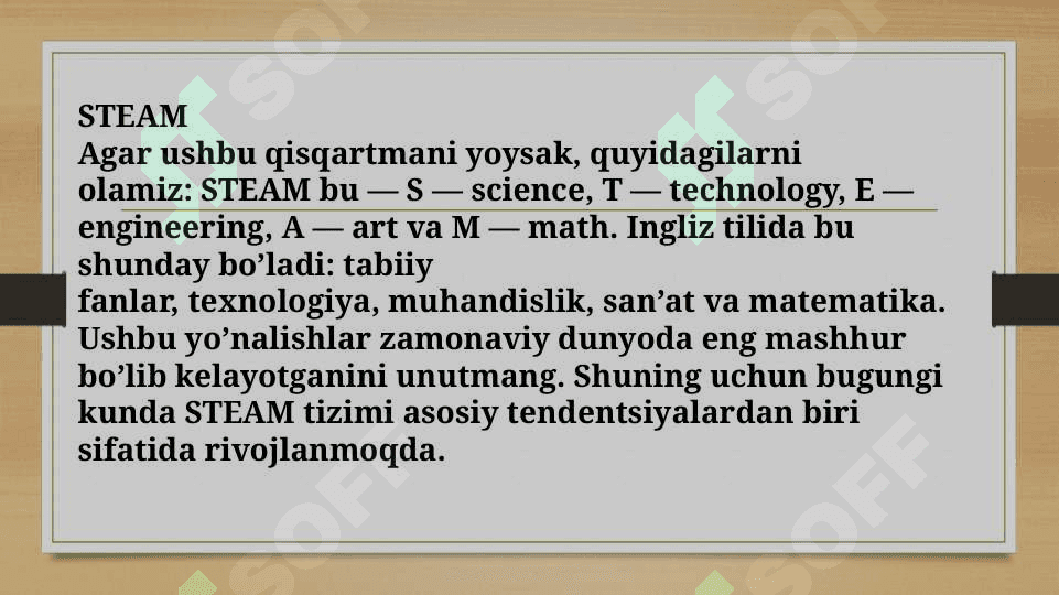 STEAM TA'LIM 2