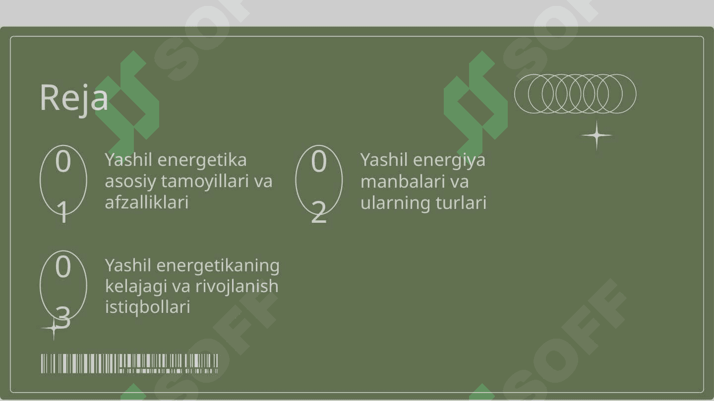 Yashil energetikaning mohiyati, tarkibi va vazifalari 2
