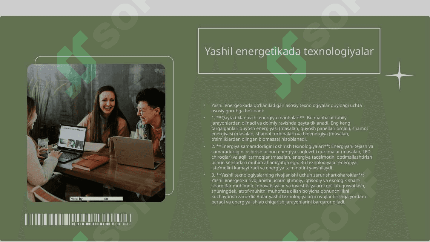 Yashil energetikaning mohiyati, tarkibi va vazifalari 5