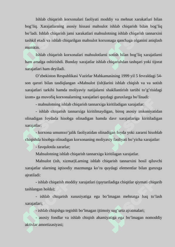 Korxona (firma) xarajatlari va foydasi 8