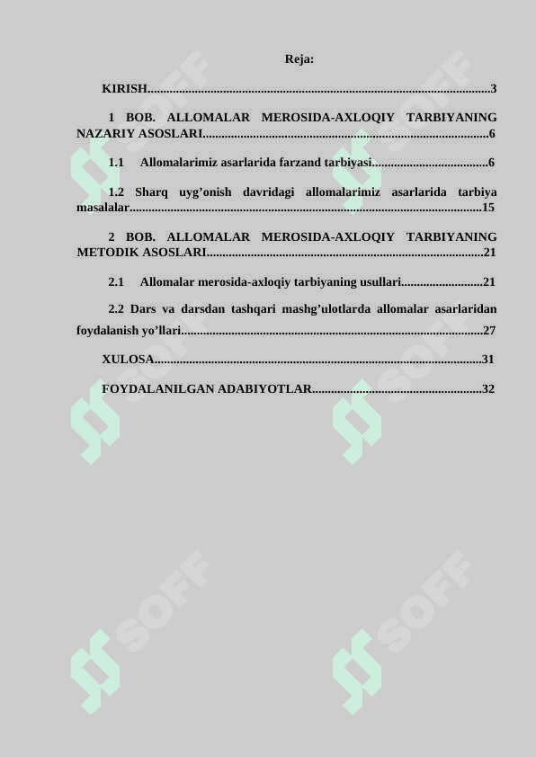 Allomalar merosida-axloqiy tarbiyaning tutgan o‘rni 2