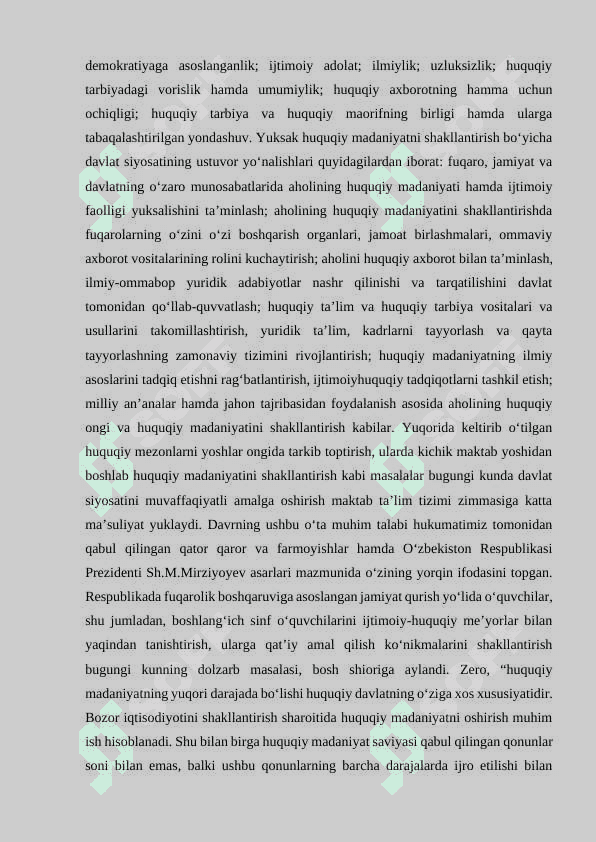 Boshlang‘ich sinf o‘quvchilarining huquqiy madaniyatini shakllantirish 8