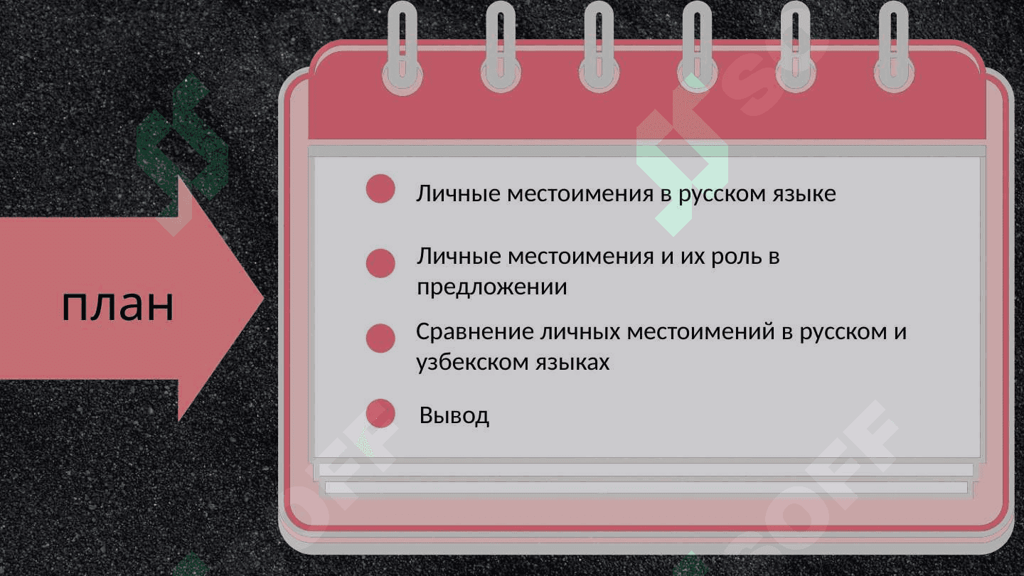 Личные местоимения 2