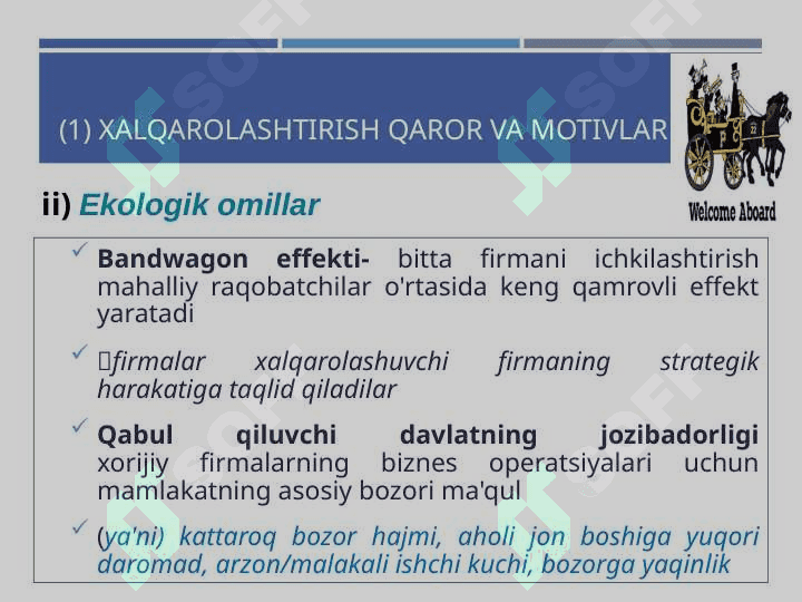 BOSHQARISH XALQAROLASHTIRISH JARAYONI 8