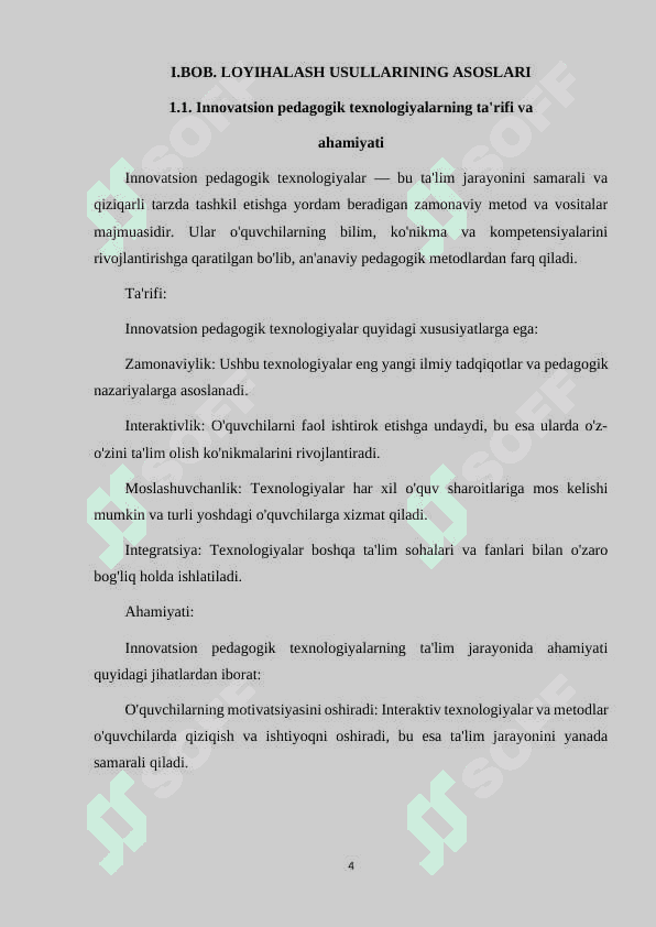 Innovatsion pedagogik texnologiyalarni tatbiq etish 4