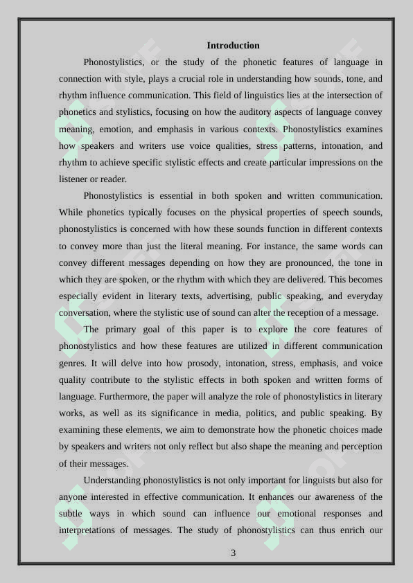Phonostylistics and its main features 3