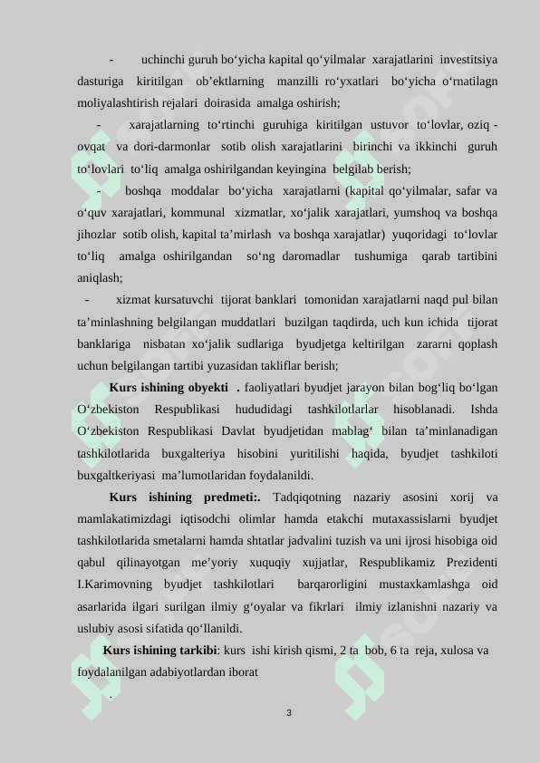 DAVLAT BYUDJETINING TARKIBIY TUZILISHI VA AHAMIYATI 3