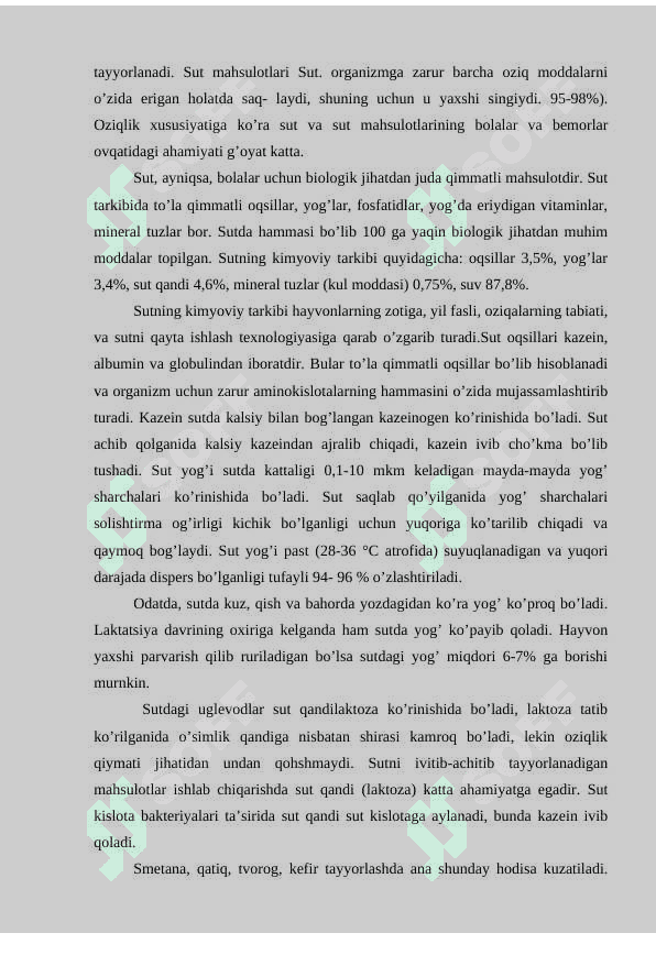 O'quvchilarga pazandachilik ishlari uchun ish o'rnini tashkil etish va mehnat xavfsizligi talablari mavzusini o'qitish metodikasi 4